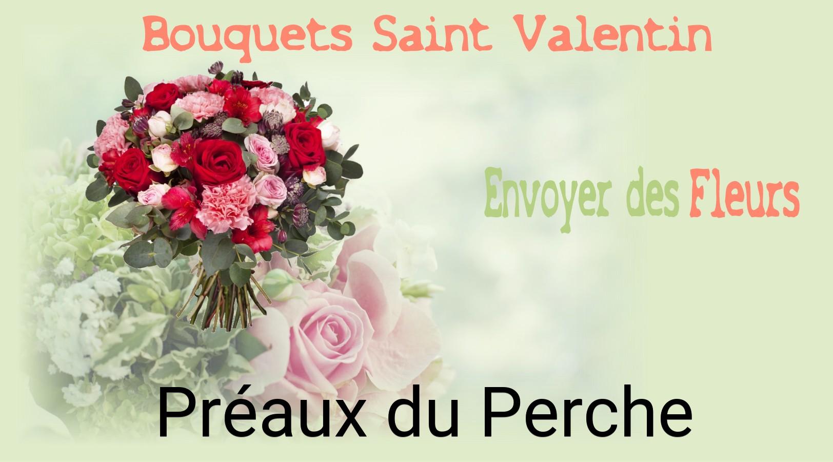 Roses de Saint-Valentin livrées à Préaux-du-Perche